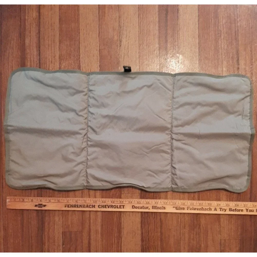 FP Freshly Picked Diaper Crossbody Bag Pocket Wipeable w Changing Pad Dark Green